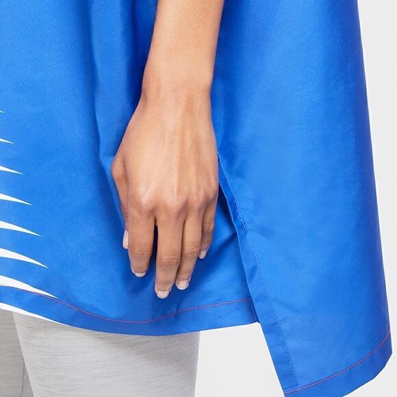 Nike USA Team Marathoner Poncho Jacket Dri-Fit Repel Size Small S Blue Olympics - Picture 10 of 12